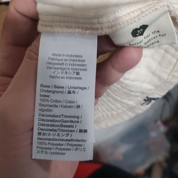 Madewell Lightspun Cotton Bow Blouse in Cream with Balloon Sleeves Size S - Picture 12 of 15